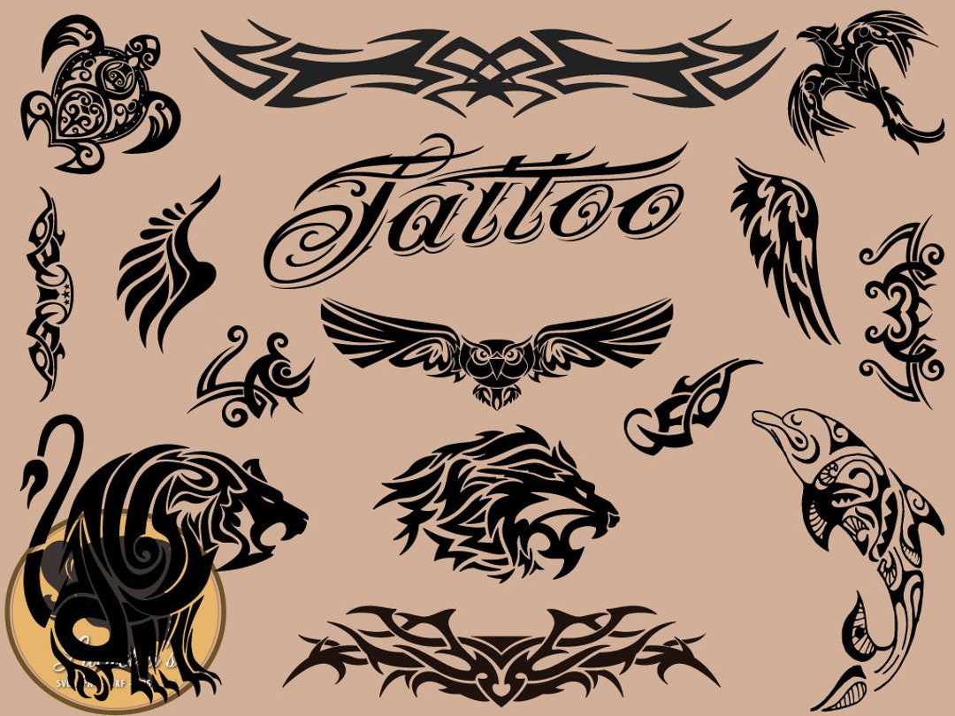 Tattoo Tribal Silhouette Tribal Designs Svg Tribal Animals - Etsy New Zealand Tattoo Tribal Silhouette Tribal Designs Svg Tribal Animals - Etsy New Zealand