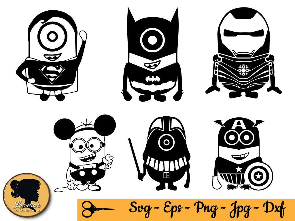 Download Minion Super Heroes Svg Minion Captain America Svg Fun Etsy