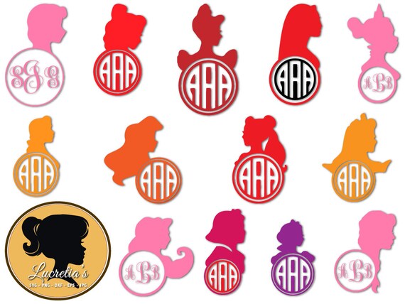 Free Free 325 Disney Princess Monogram Svg SVG PNG EPS DXF File