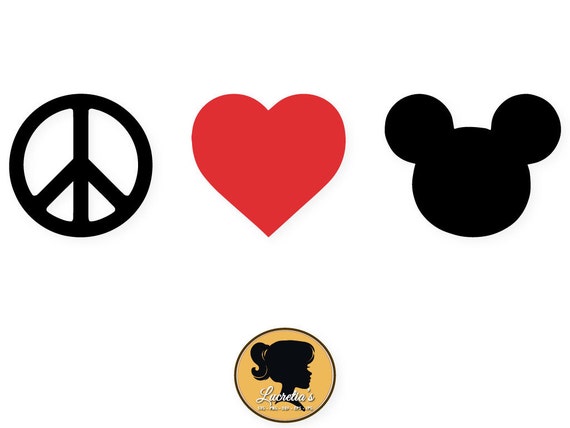 Free Free 149 Peace Love Disney Svg SVG PNG EPS DXF File