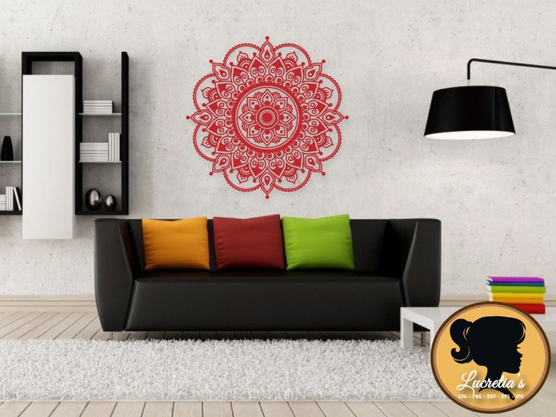 Download Flower Mandala SVG Cut Files for Vinyl Cutters Screen | Etsy