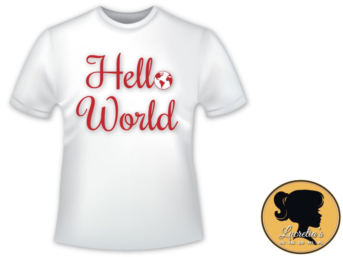 Helloworld Svg File Hello World SVG - Earth Silhouette SVG , Hello World Silhouette ...