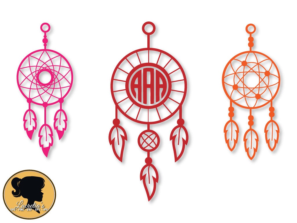 Download Dream catcher Catcher Monogram SVG / indian Dreamcatcher ...
