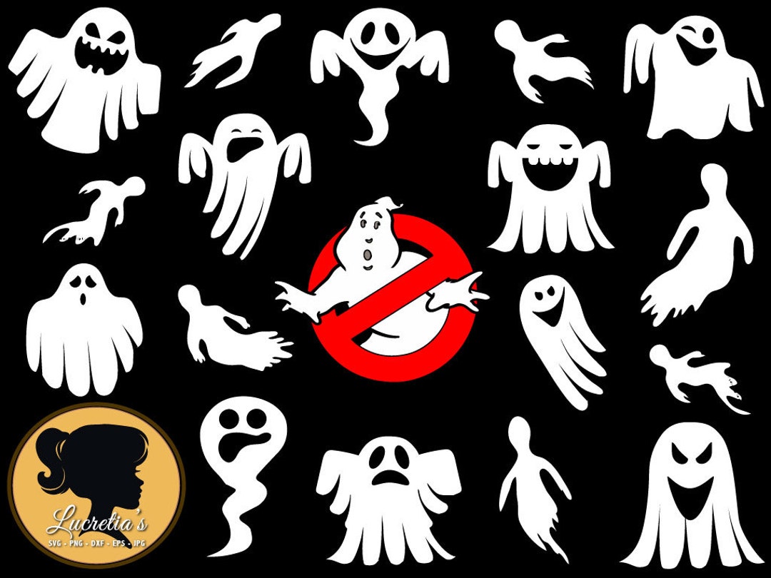 and - SVG Design-halloween Etsy Ghostbusters zipped .studio Files .eps Svg-ghost Vector .svg File Silhouette-ghost .dxf .pdf Logo Cutting