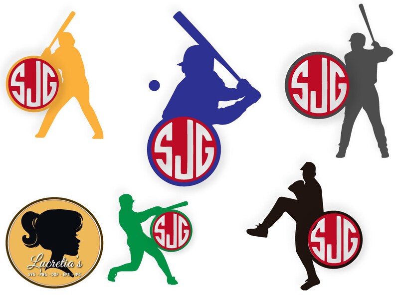 Download Sports SVG Baseball svg Baseball monogram Letter are not | Etsy