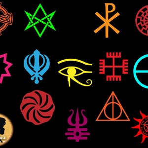 Symbol Svg, Egyptian Symbols silhouette , Eye of Horus, Symbols, Magical Symbols vector, Cut Files For Cricut, SVG DXF Png Eps Jpg