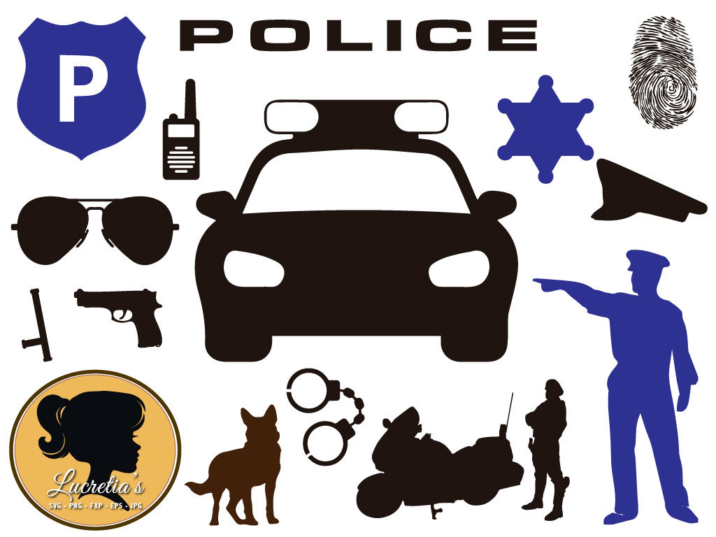 Download Police Police svg Police Silhouette Police Car Police | Etsy