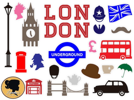 London Silhouette, London Svg, SVG Cut Files for Vinyl Cutters, Screen Printing, Silhouette, Die Cut Machines, & More