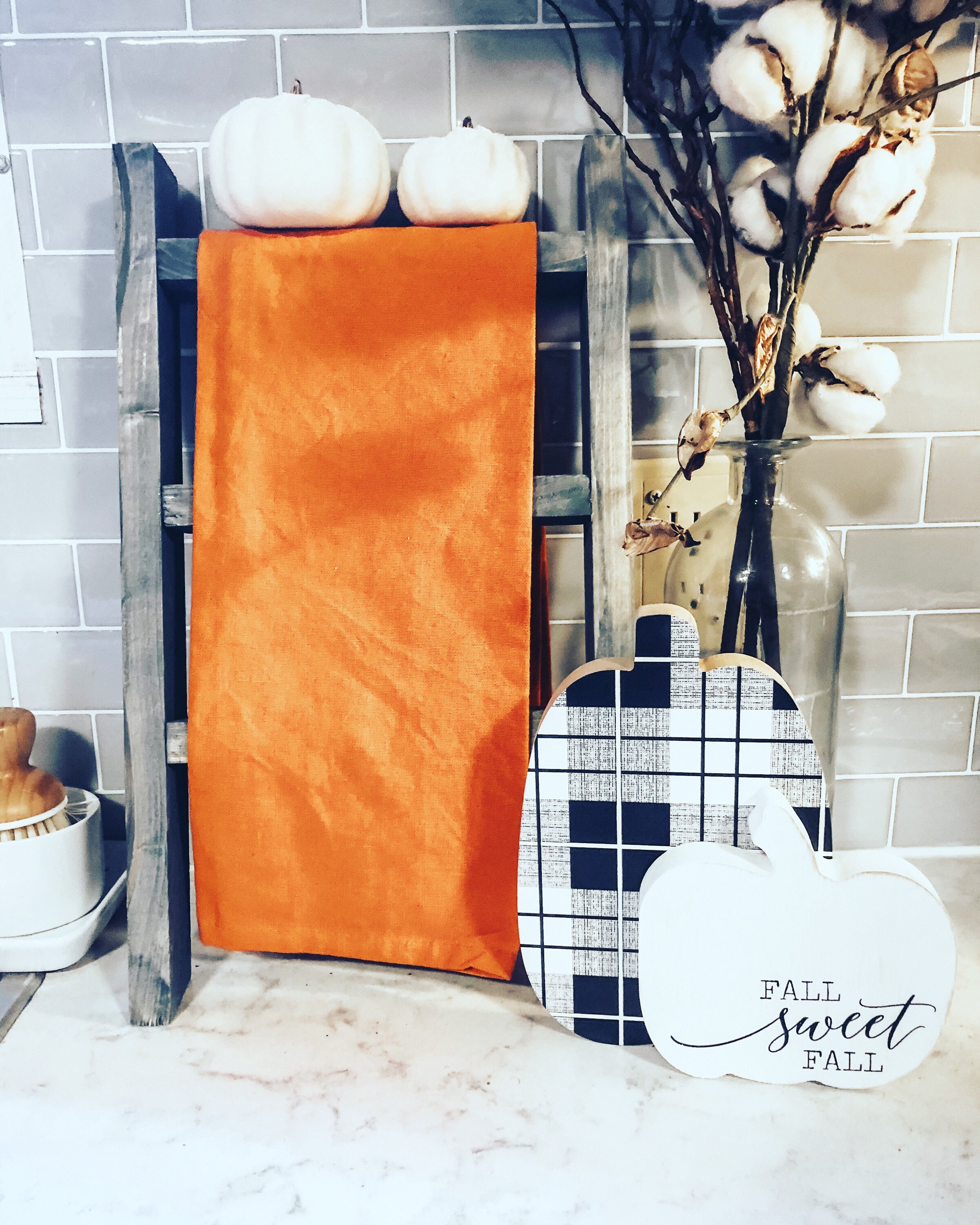 Mini Tea Towel Ladder Kitchen Decor farmhouse Decor Etsy