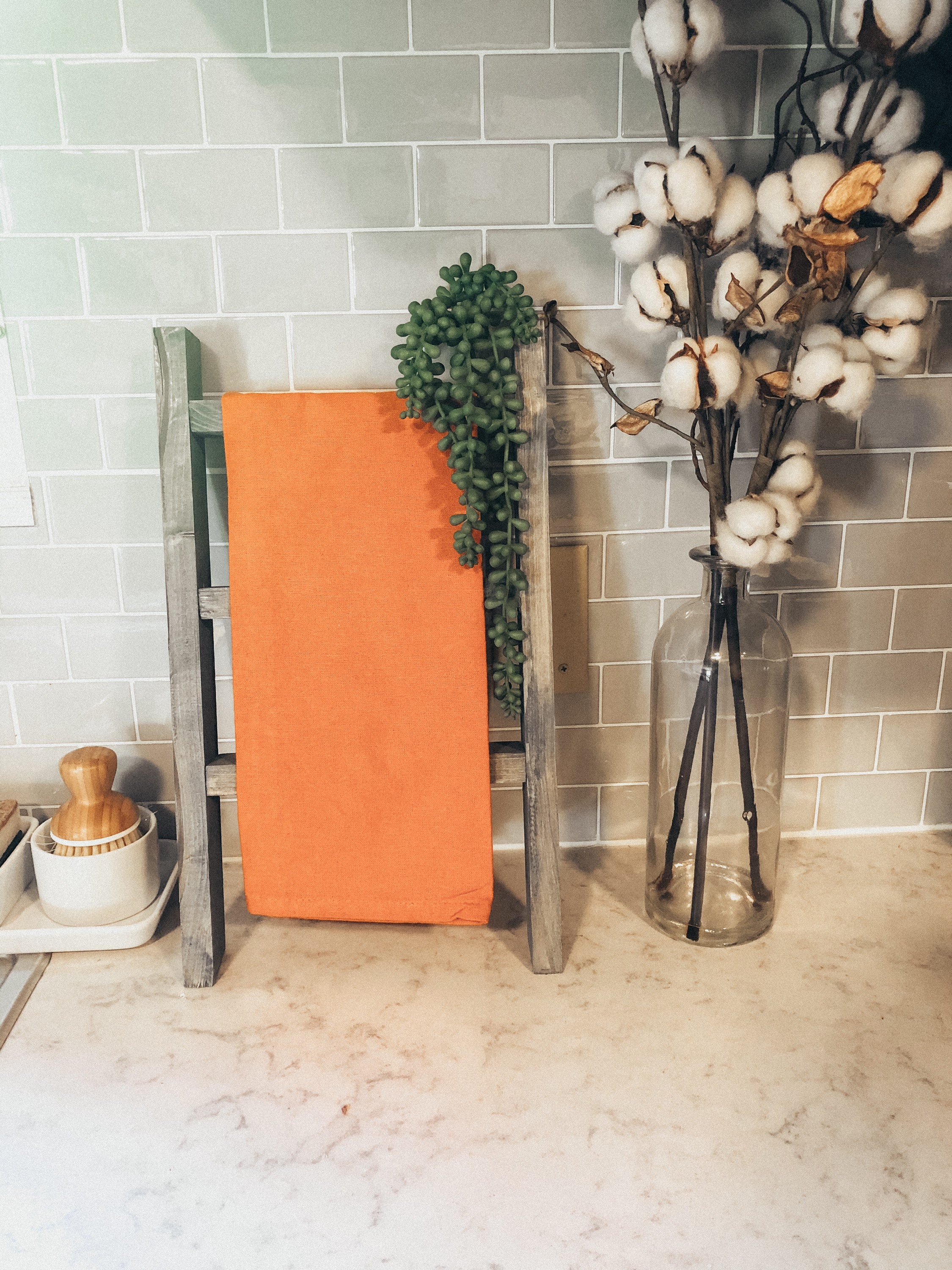 Mini Tea Towel Ladder Kitchen Decor farmhouse Decor Etsy