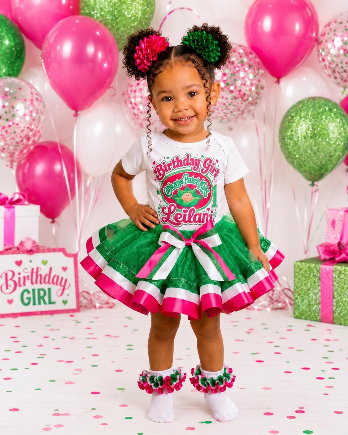 abby cadabby birthday dress Outfit Women's Fashion Pleated Dress Backless Dress Flower detailing and pigtails Color:Hunter Green