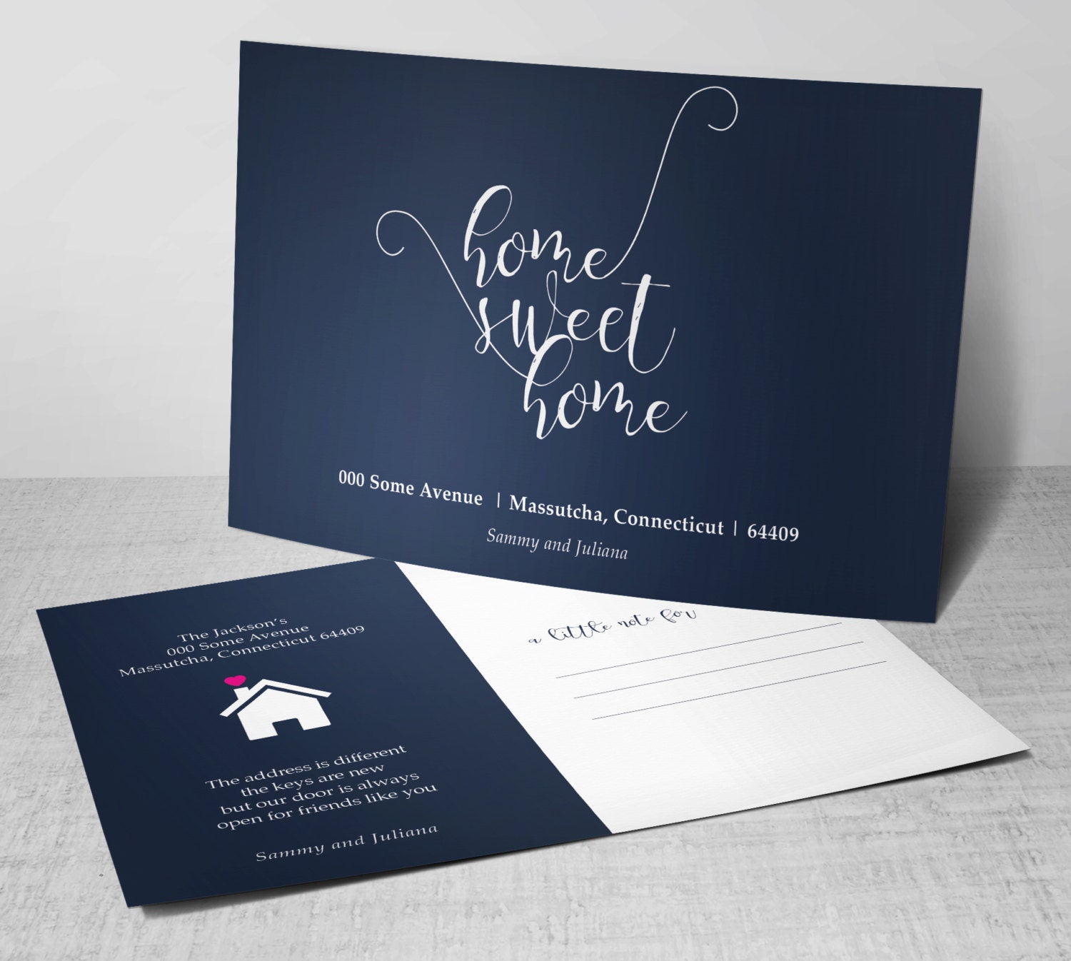 Home Sweet Home Postcards New Home Postcards Just Moved Etsy