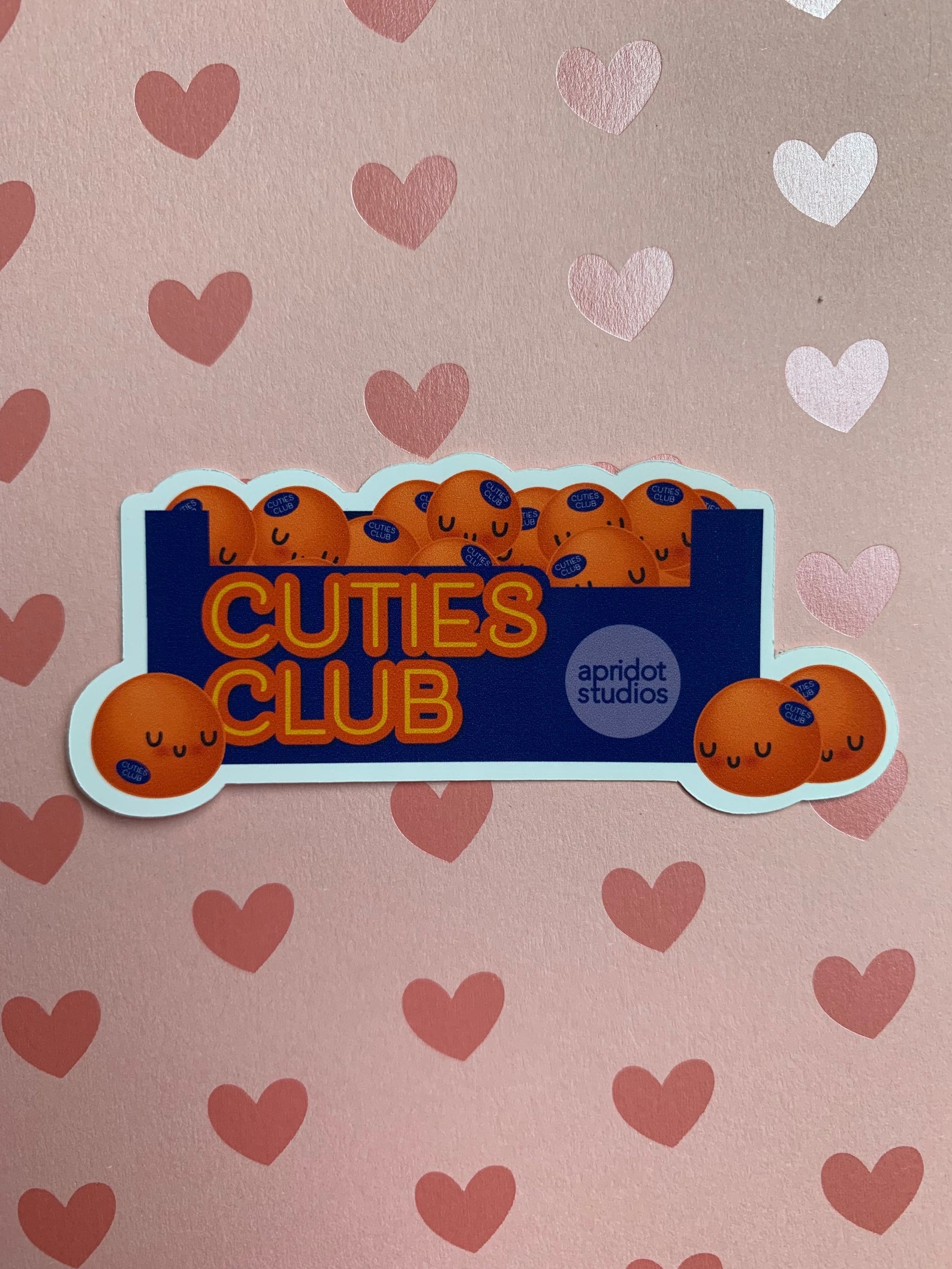 Cuties Club 2 And 4 Sticker Cute Foodie Die Cut Sticker Etsy