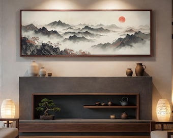 S1738 日本製ヴィンテージ掛け軸 掛軸 手描き紙 梅の木 漢字 - Etsy 日本
