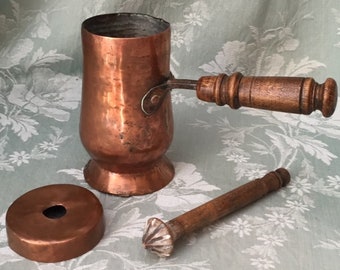 Antique Chocolate Pot - Etsy