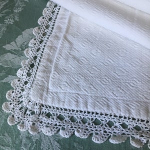 Belle antique Français MARCELLA PILLOWSHAM Taie doreiller COVER Brodé MonOGRAMME J B Bord festonné Fait à la main Dentelle MOP Boutons BouDOIR Lit image 2