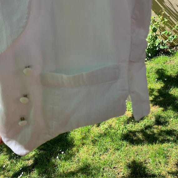 貴重◎ french antique pique vest フレンチアンティーク 貴重◎ french antique pique vest フレンチアンティーク 貴重