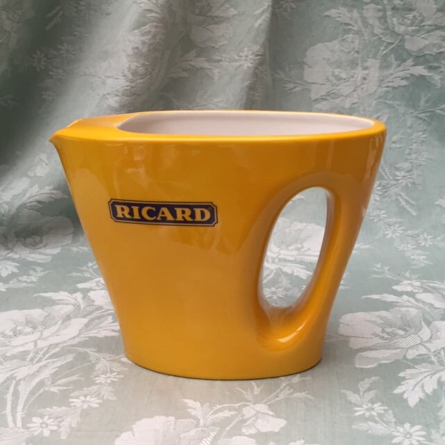 Collector 2001 Français Ricard Provençal Water Pitcher Adv Carafe Signé Marc Newson Design Pastis Cé