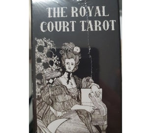 2022 Royal Court Tarot 78+2 Extra Cards Deck Antique Vintage Old Victorian Era  Divination Tools Magic Tarot for Woman Best Gift For Her