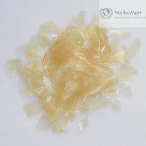 Dewaxed Platina Shellac Flakes 1/8 lb, or 2 oz, Quality, Antique Restoration