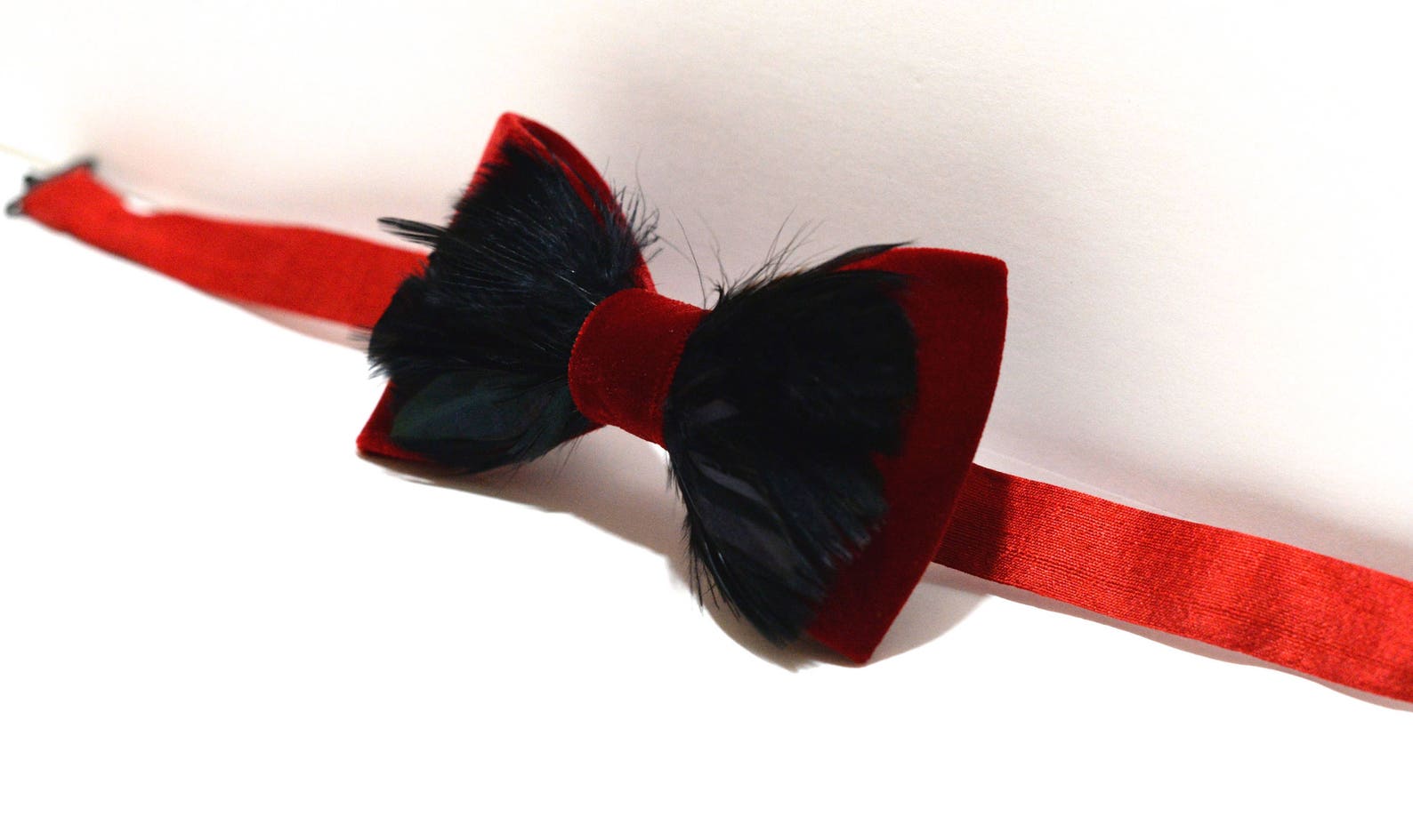 Mens Bow Tie Children Red Velvet Bowtie Wedding Bowtie Bow Tie Etsy
