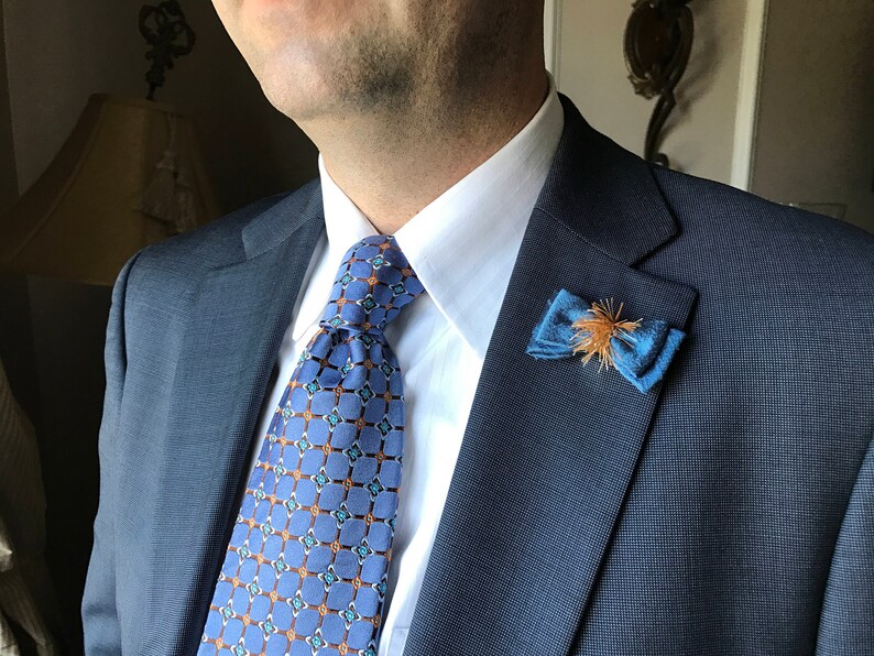 Bow Tie Lapel Pin Boutonniere Bow Tie Mens Lapel Pin Lapel Pin Etsy