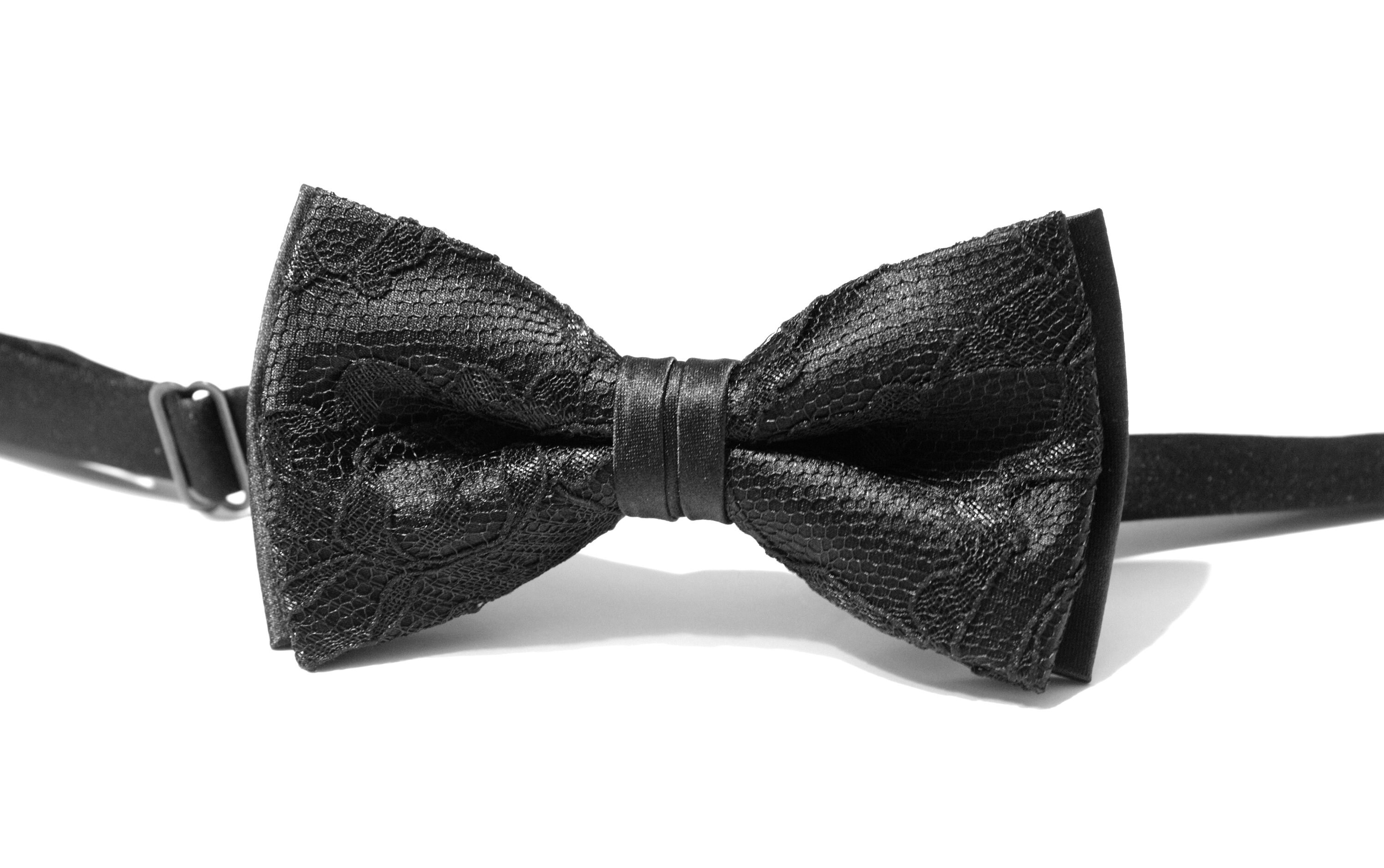 Mens Royal Blue and Black Lace Bow Tie Blue Bow Tie Wedding Etsy