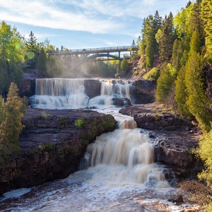 Gooseberry Falls State Park, Minnesota- Lake Superior Landscape Near Duluth