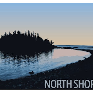 Minnesota North Shore Split Rock Lighthouse State Park Art Print