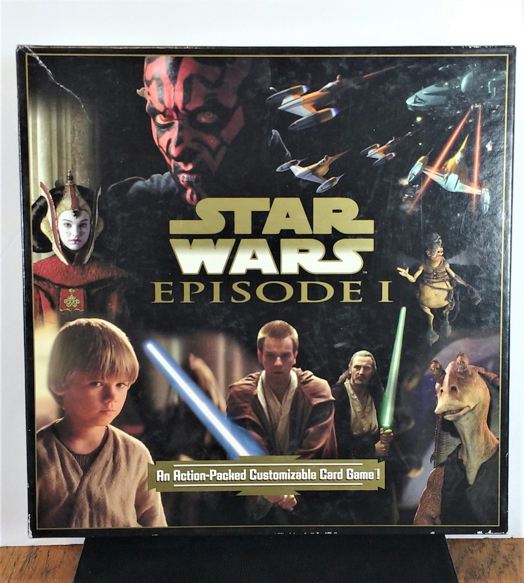 STAR WARS EPISODE I bossini非売品カードセット1999 Vintage Star Wars Episode I Customizable Card Game 1999 - Etsy