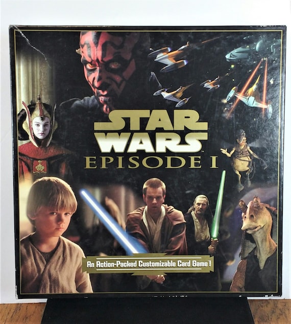 Vintage Star Wars Episode I Customizable Card Game 1999 - Etsy
