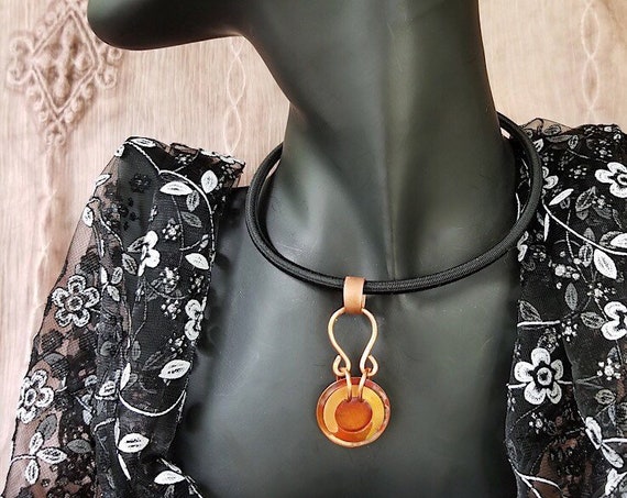 Uniquely Designed Geometric Necklace That's All about Circles, a Versatile Piece for All Occasions, Hypoallergenic, Vegan Friendly
