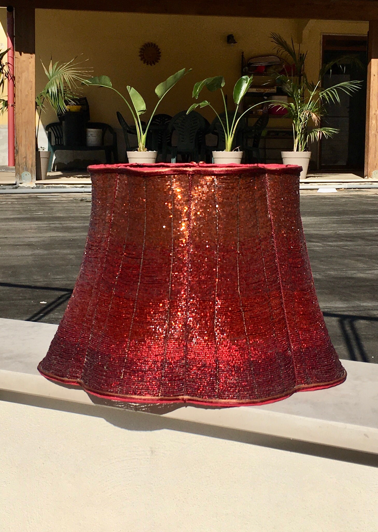 Lampshades Lampshade for Lamps in Beads Etsy New Zealand