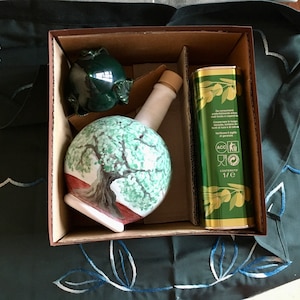 Menage Menage Apulien, Lebensmittel-Geschenkbox, Natives Olivenöl Extra, Pumo, Menage Menage