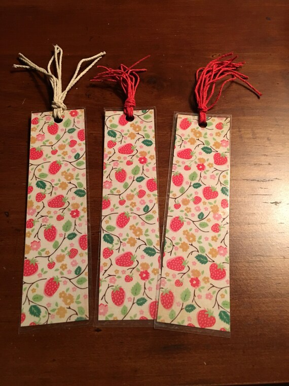 Items similar to Laminated Bookmarks on Etsy