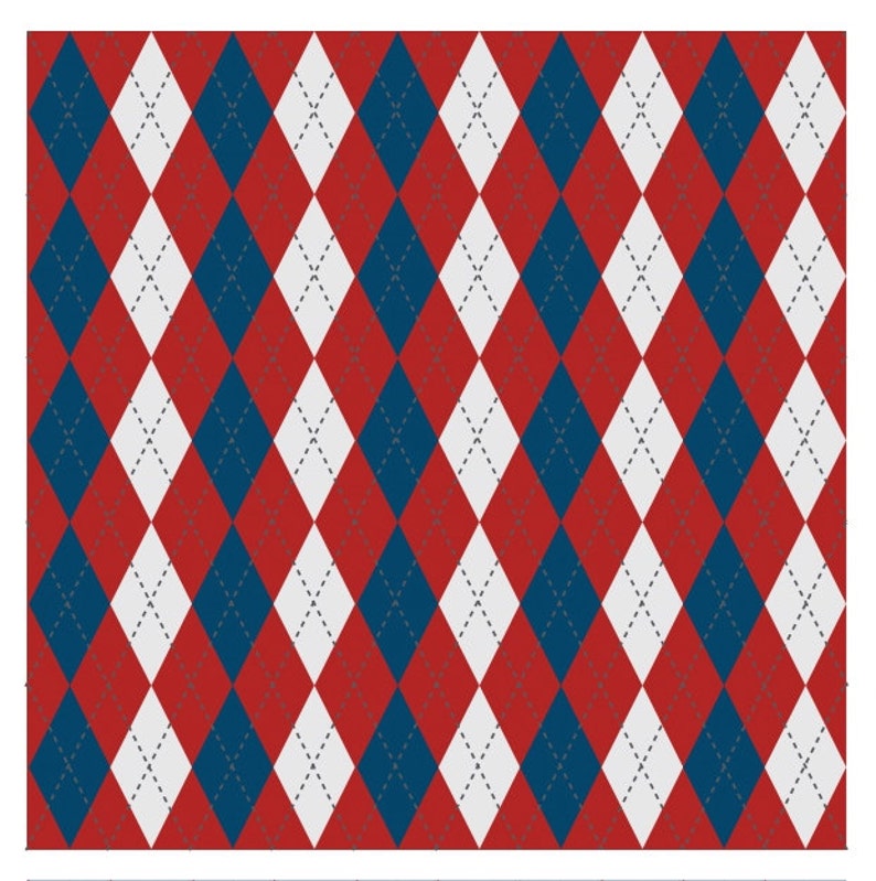 Argyle Knit Fabric by the Yard by Edward Oliver Austin Designs Etsy