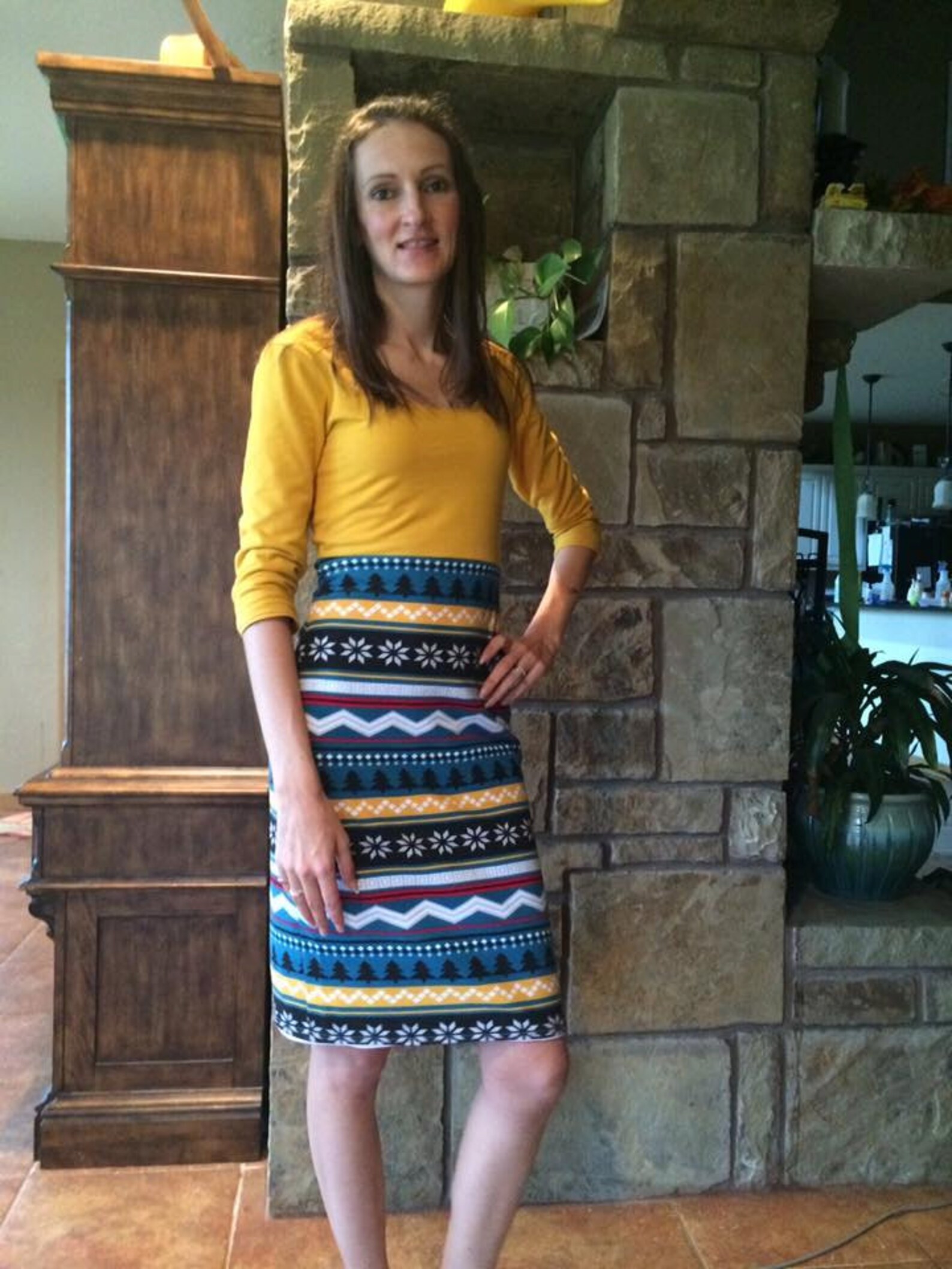 Sweater Print Knit Fabric by the Yard by Edward Oliver Austin Etsy