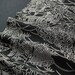 14.1"w. x 40.5"l. Japanese vintage silk kimono fabric flower in garden 3079B