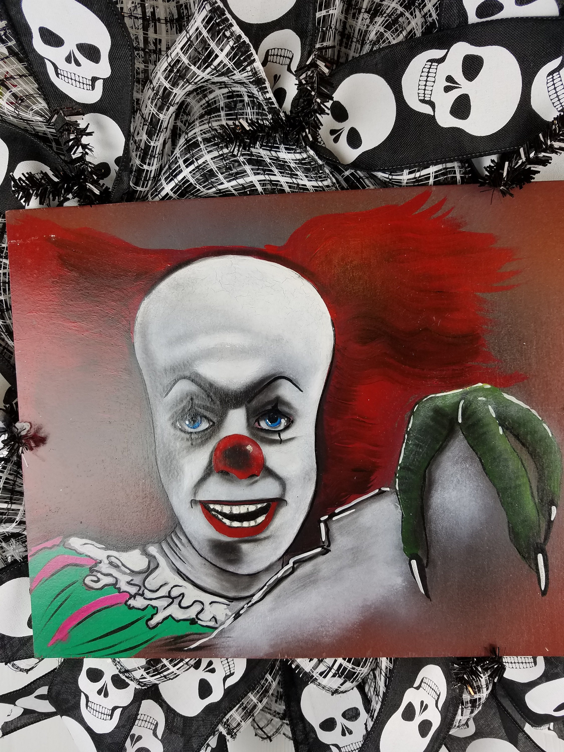 Halloween Clown enge Clown enge Halloween Clown Halloween Etsy