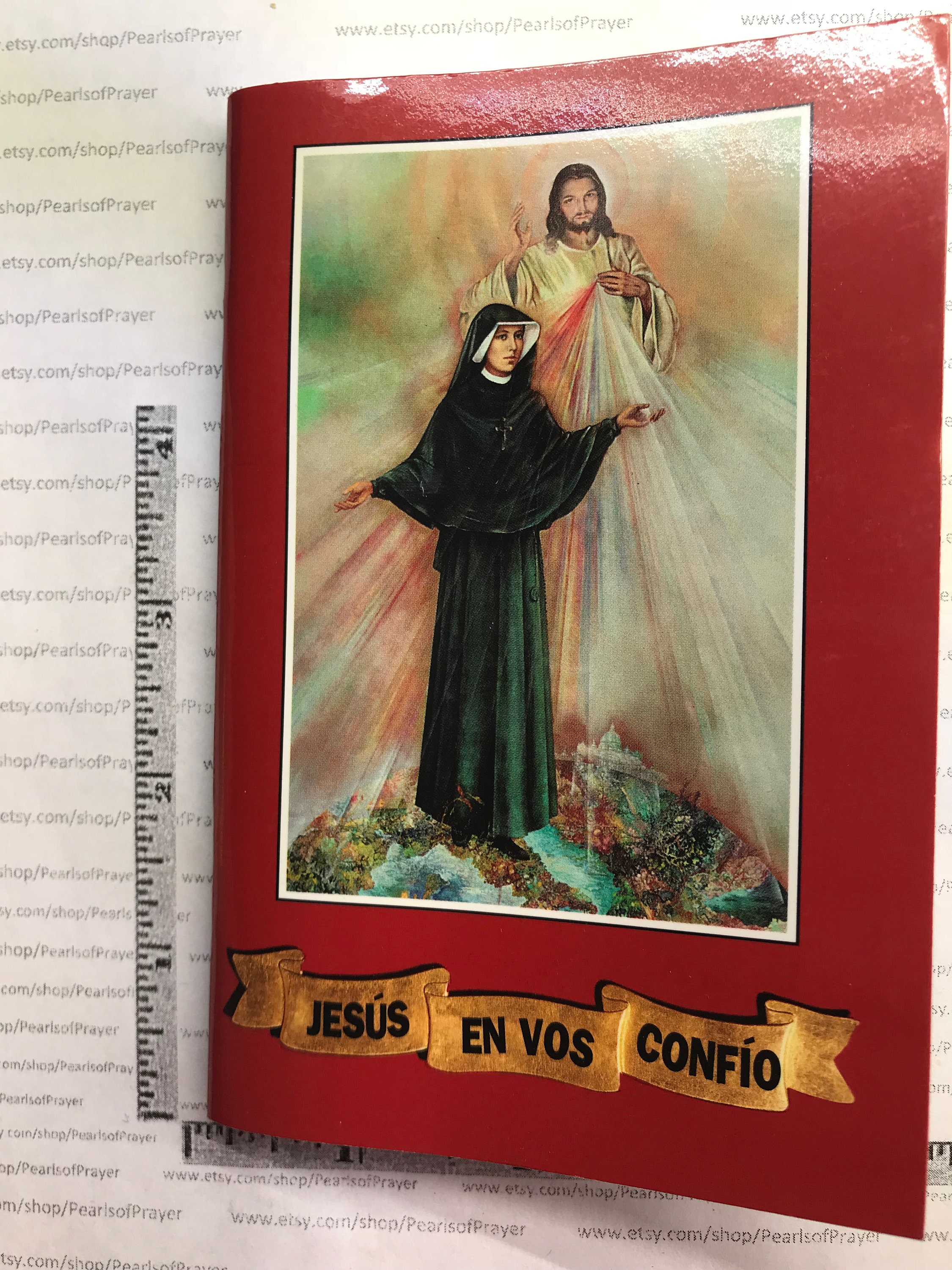 Divine Mercy in SPANISH Comprehensive Prayer booklet 72 pgs Etsy