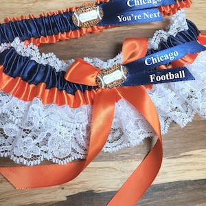 Chicago Bears Garter - Etsy