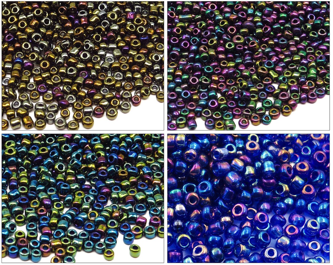 Ab Color Opaque AB Glass Seed Beads 2mm Color of Your Choice 20g Approx. 1600 ...