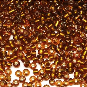 Perle di roccia 2mm vetro Silver Hole Dark Brown, Lotto 20g Circa 1600 pz