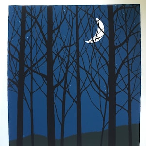 9&quot; x 10&quot; New Moon