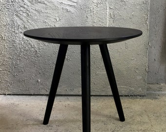 Wooden table, side table, stool, 46 x 46 cm, large Ida