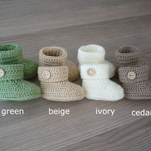 Patucos de bebé a crochet, Zapatos para recién nacidos, Patucos para bebé recién nacido, Patucos para bebé niño, Zapatos de bebé a crochet, Pantuflas para bebé, Regalo para bebé recién nacido
