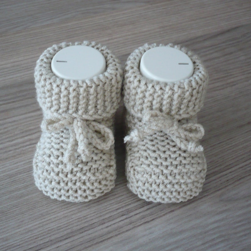 Hand Knit Baby Shoes - Etsy