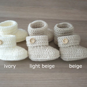 Gehäkelte Babyschuhe, Krippe Schuhe, Neugeborene Babyschuhe, Unisex Babyschuhe, Gehäkelte Babyschuhe, Baby-Hausschuhe, Neues Babygeschenk