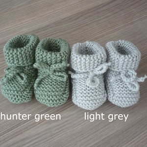 Newborn booties, Knitted slippers, Knit baby booties, Newborn shoes, New baby gift