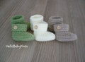 Crochet baby booties, Baby crib shoes, Newborn baby booties, Unisex baby shoes, New baby gift product logo